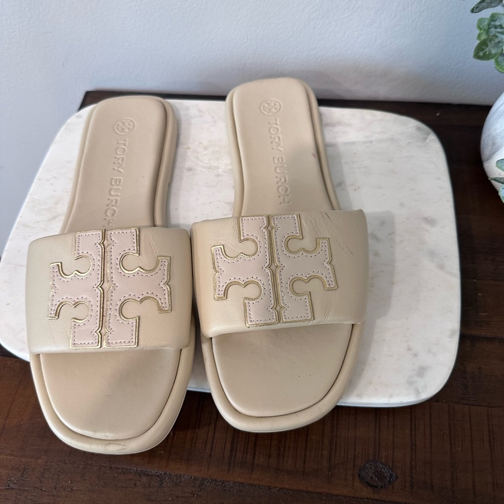 TORY BURCH DOBLE T SPORT SLIDE